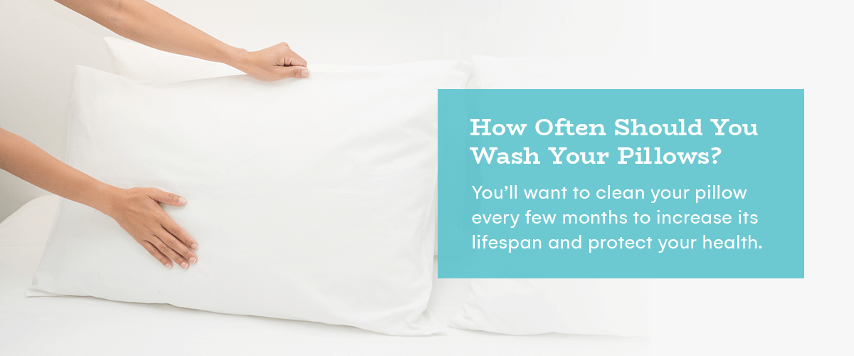 How To Clean Bed Pillows How Often Should You Wash Pillows?